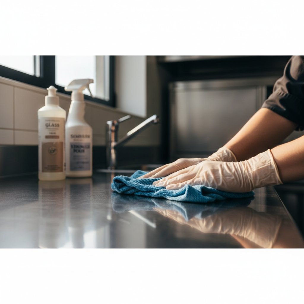 Modern cleaning equipment and supplies